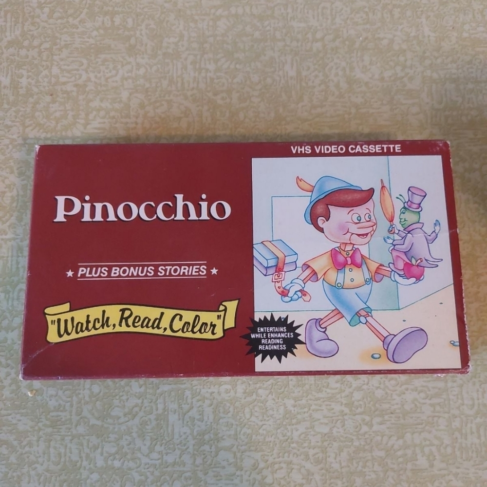 Pinocchio vhs
